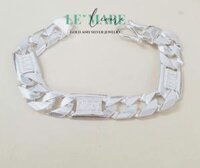 Lắc tay nam Cuban thiên thần hộ mệnh M017 Le’Mare Jewelry – Gợi ý món quà độc đáo và ý nghĩa dành tặng nam giới trong các dịp sinh nhật, ngày kỷ niệm, lễ tết, giáng sinh – năm mới…