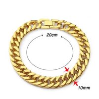 Lắc tay nam lặc đôi titan cao cấp khóa bộ inox thép không gỉ trangsucpt 10mm mạ vàng PTLTNA16