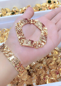 Lắc tay nam mạ vàng 18k EK8011