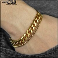 LẮC TAY NAM THỜI TRANG HÀN QUỐC MẠ VÀNG - LN136