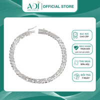 Lắc tay nam Trang sức bạc 925 ADJ an toàn sang trọng cao cấp Khoen Lật SLC1426AD