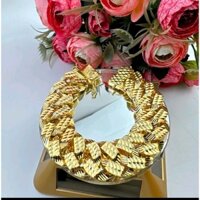 Lắc Tay Nam, Vòng Tay Nam Mạ Vàng 18K 3 Lượng Chạm Máy Khóa Hộp Sang Trọng, Bền Đẹp