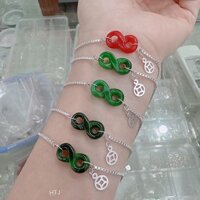 Lắc tay như ý nguyện bạc ta-FREESHIP-cẩm thạch như ý