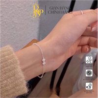 Lắc tay nơ BNP nhỏ xinh , Vòng tay nữ Bạc Ta