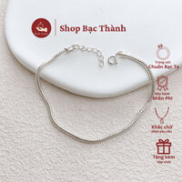 Lắc Tay Nữ Bạc Đẹp kiểu dáng trẻ trung thanh lịch ( Có Bảo Hành Làm Sáng, Ảnh Thật )
