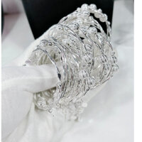 Lắc tay nữ bạc - Vòng tay bạc ý dễ thương xinh xắn - LT0141