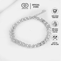 Lắc tay nữ Bạc Ý s925 Đuôi Phụng T&T Jewelry cao cấp LT01