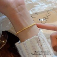 Lắc tay nữ dây xù vàng 10k LTNU434
