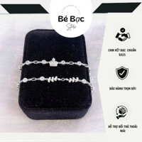 Lắc tay nữ đính đá, nhiều hình siêu nhiều mẫu chuẩn bạc S925 của nhà Bé Bạc Store