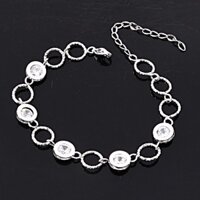 Lắc tay nữ hình tròn lồng hạt ver5 WVT219 Không đen không gỉ sét