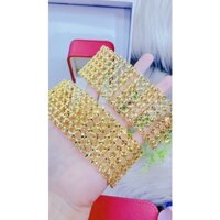 Lắc tay nữ mạ vàng 18k bản lớn( trang sức đi tiệc)