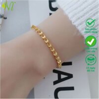 Lắc tay nữ mạ vàng 18k cọng nhỏ lắc tay nữ mạ vàng giá rẻ lắc tay nữ mạ vàng 18k dây xích chim phụng  cute không đen không gỉ xài nước tốt Người Đẹp Vì Lụa