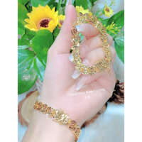 Lắc Tay Nữ Mạ Vàng 18k Vàng Trắng Sang Trọng L522 - 321 - Tubi Cony - Mang đi chơi, đi tiệc rất đẹp