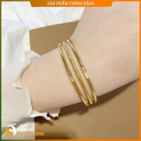 Lắc Tay Nữ Nhiều Lớp Mạ Vàng 18K Mẫu Hàn Quốc Mới Nhất, Vòng Tay Mạ Vàng Nữ, Tặng Hộp Gấm