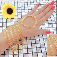 Lắc tay nữ phụng xòa titan mạ vàng 18k cao cấp