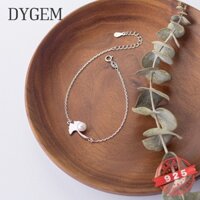 Lắc tay nữ - Vòng tay hoa rẻ quạt bạc s925 - Hàng BẠC CHÍNH HÃNG 100%