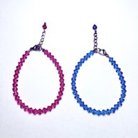 Lắc tay pha lê Swarovski nón 4ly