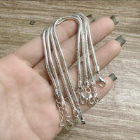 lắc tay sợi mì 2mm bạc ta móc khoá càng cua có dây chờ điều chỉnh, trang sức Bạc Hồng Phúc