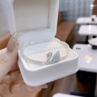 LẮC TAY THIÊN NGA BẠC CAO CẤP Kèm hộp ( Tặng Kèm nước rửa sáng bạc tại nhà)