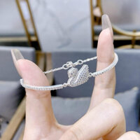 Lắc tay thiên nga xinh xắn bạc ta