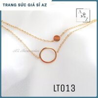 Lắc tay titan hình tròn