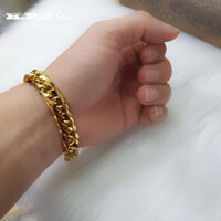 Lắc tay titan mạ vàng bảng 11mm.