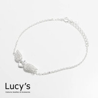 Lắc Tay Trái Tim Thiên Thần Bạc 925 (106764)