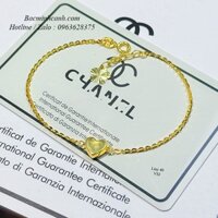 Lắc tay trái tim trơn vàng 10k LTNU425