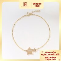 Lắc tay vàng 10K Bảo Tín Mạnh Hải thiết kế trái tim PHLTV10KDH-410003 PCHQ