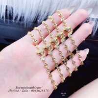 Lắc tay vàng 10k hồ ly kim tiền LTNU332