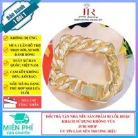 Lắc Tay Vàng Nam Nữ Móc Xích - L170541 - Juri Shop - Chất Liệu Lõi Bạc Pha Cao Cấp - Cam Kết Không Đen Không Dị Ứng - Dùng Đi Tiệc Vô Cùng Sang Chảnh - lac tay nu lắc tay nữ lắc tay nữ vàng lac tay dep