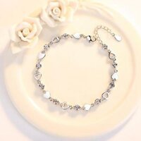 Lắc tay vòng tay bạc s925 cỏ bốn lá may mắn  - Mẫu 6