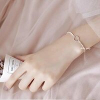 Lắc tay vòng tròn bạc 925