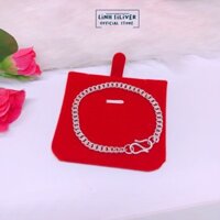 Lắc tay xích cho bé trai bé gái - Lắc bạc ta mã LT010LA