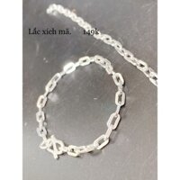 Lắc xích bạc  Có đủ size tay tầm 1 chỉ bạc ý 950