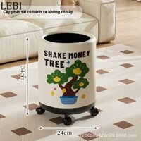 Lắc Xô đựng cây tiền có bánh xe cho tổ chức tại nhà