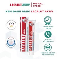 Lacalut Aktiv - Kem Đánh Răng Chống Tụt Lợi, Viêm Nướu, Chảy Máu Chân Răng | Chính Hãng