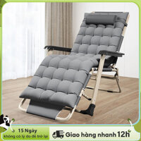 LACCOHUG Ghế thư giãn - ghế lười có thể gấp thành giường Ghế thư giãn gấp gọn kèm không cần lắp đặt