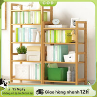 LACCOHUG Kệ sách gỗ 3 tầng ngang 40cm, 50cm, 60cm, 80cm, 90cm Tạo Không Gian Sáng Tạo và Tinh Tế