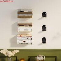 Lachapelly 2 Chiếc Sắp Xếp Sách, Kệ Trưng Bày Nổi Vô Hình, Phụ Kiện Treo Tường Đa Năng Giá Sách Trang Trí Nhà Cửa Lưu Trữ