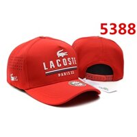 Lacoste cổ điển mũ thấp mát mẻ 3D in mũ thêu chất lượng cao unisexe nam nữ mũ thể thao mũ ngoài trời