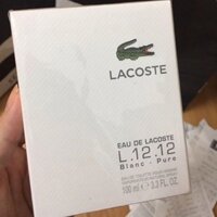 Lacoste for men blanc nước hoa xách tay Pháp