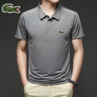 Lacoste Ice Silk Thời Trang Top Hợp Thời Trang Thể Thao Chạy Bộ Thể Hình Ve Áo POLO Áo Thun Nam (70906) M-3XL