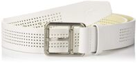 Lacoste Men's Perforated Leather Belt W/Roller Buckle