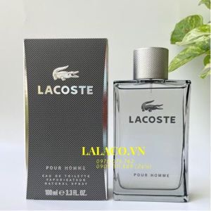 Nước hoa Lacoste Pour Homme 100ml cho nam (Eau De Toilette)