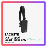 LACOSTE túi xách nam LCST Smart Phone Bag NH4149LV-000 Black PVC [Direct From JAPAN]