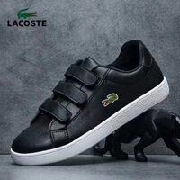 Lacoste2024 Mùa Thu Phong Cách Mới Nam Trắng Giày Thể Thao Giày Thời Trang Nam Giày Da Nam Phù Hợp Với Giày Hợp Thời Trang 39-45