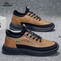 Lacoste2024 Mùa Thu Phong Cách Mới Nam Thời Trang Thanh Niên Nam Giày Thể Thao Hợp Thời Trang Giày Nam Giày 39-44