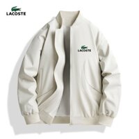 Lacoste2024 Phong Cách Mới Áo Khoác Mùa Xuân 2024 Áo Khoác Nam Cổ Đứng Áo Khoác Nam Rời Top 2402 M-3XL