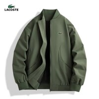 Lacoste2024 Phong Cách Mới Áo Khoác Mùa Xuân 2024 Áo Khoác Nam Cổ Đứng Áo Khoác Nam Rời Top 2402 M-3XL
